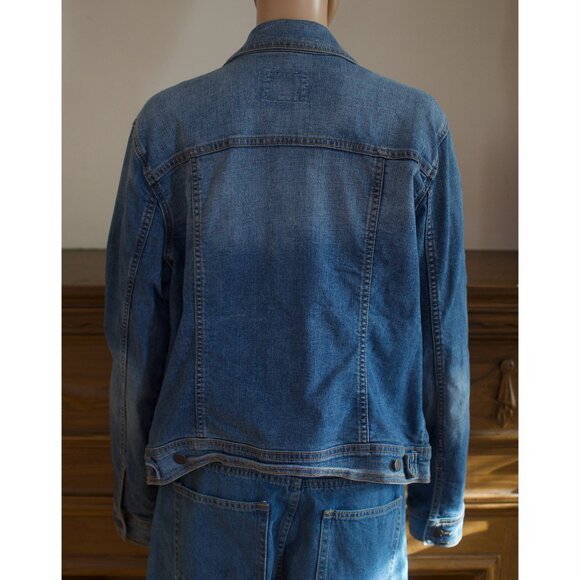 Pale blue Denim Jean Jacket / Old Navy / Size XL - Picture 6 of 8